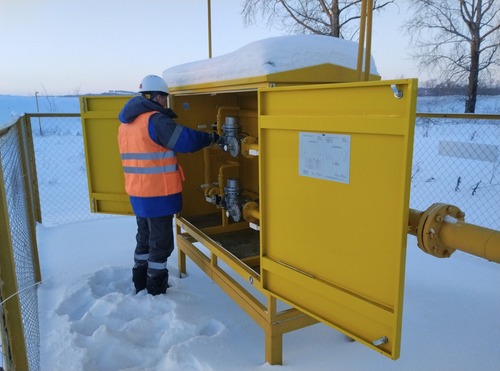 Ввод газопровода в Кировской области в эксплуатацию