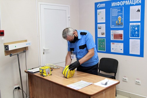 В центральном подразделении «Газпром газораспределение Саранск» прошла объектовая тренировка