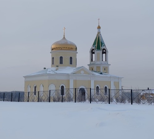 Храм Казанской иконы Божией Матери в селе Черноречье Оренбургской области