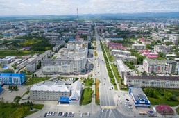 Южно-Сахалинск. Фото ТАСС