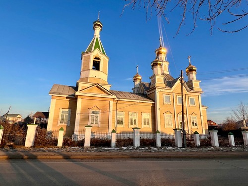 Храм Преображения Господня с. Гамово