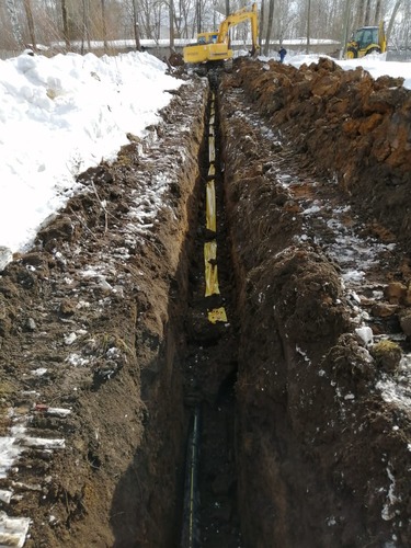 Строительство газопровода в Кировской области