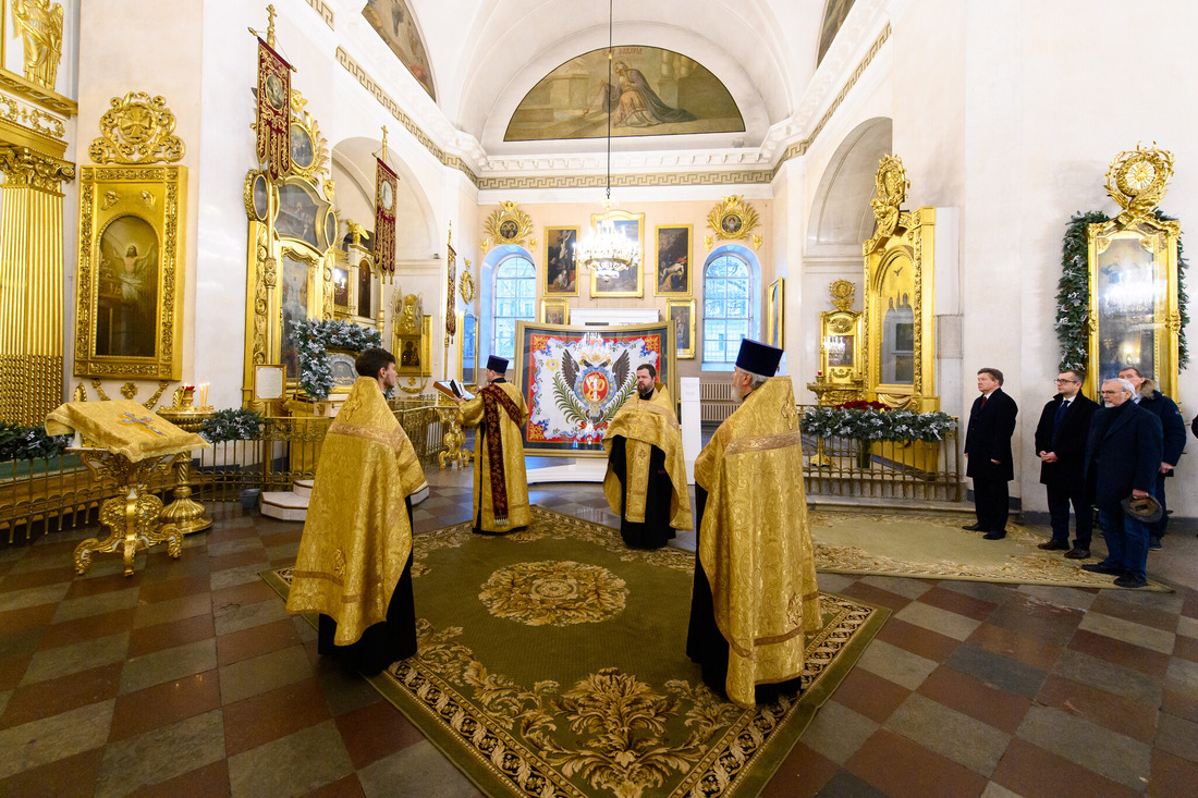 Торжественная церемония в Спасо-Преображенском соборе