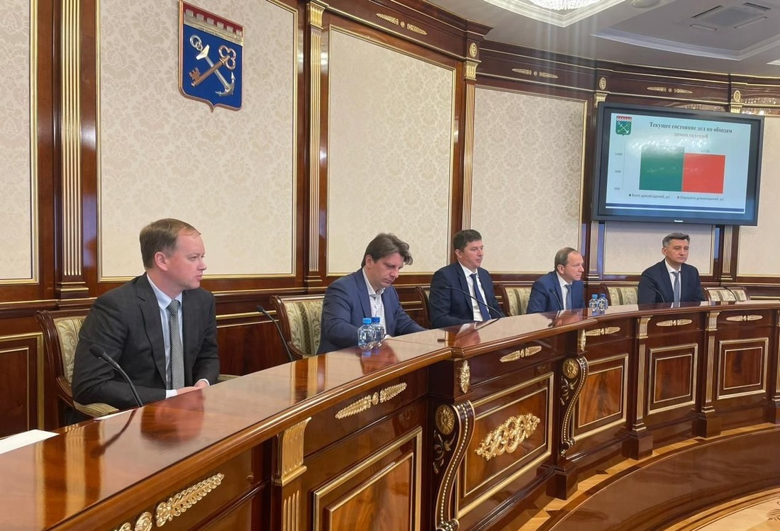 Заседание регионального штаба по газификации Ленинградской области