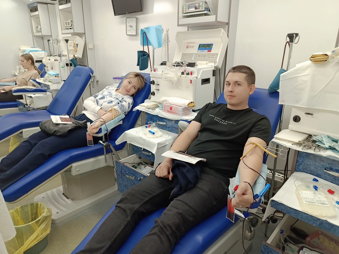 Нижегородские газовики сдают донорскую кровь