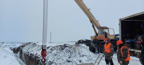 строительство межпоселкового газопровода высокого давления к хуторам Терновский, Новая Деревня, Дудукалов