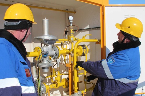 Пункт редуцирования газа в поселке Взлётный Энгельсского района