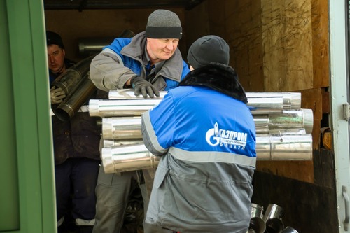 Алтайские газовики передали гуманитарную помощь участникам СВО