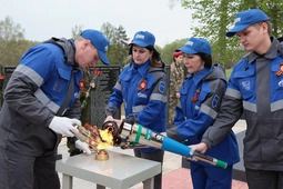 Передача частицы пламени