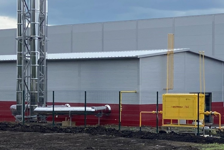 Газовые сети для подключения цеха построены