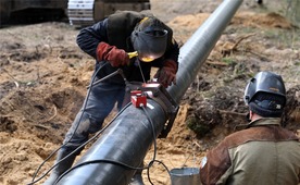 Строительство газопровода в Заволжье Чувашской Республики завершится в установленный срок