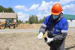 В Волгоградской области введен в эксплуатауцию газопровод
