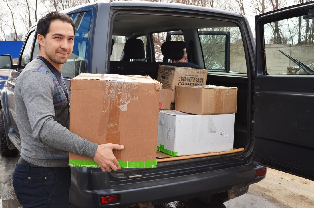 Гуманитарная помощь для беженцев с Донбасса от дальневосточных газовиков