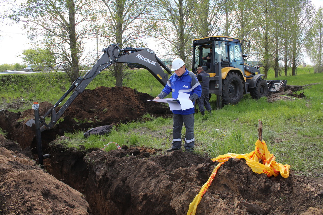 Строительство газовых сетей для догазификации в Чердалинском районе Ульяновской области