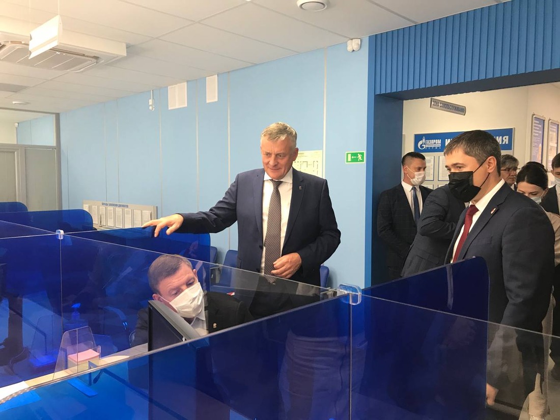 открытие нового Единого клиентского центра Группы «Газпром межрегионгаз» в Перми