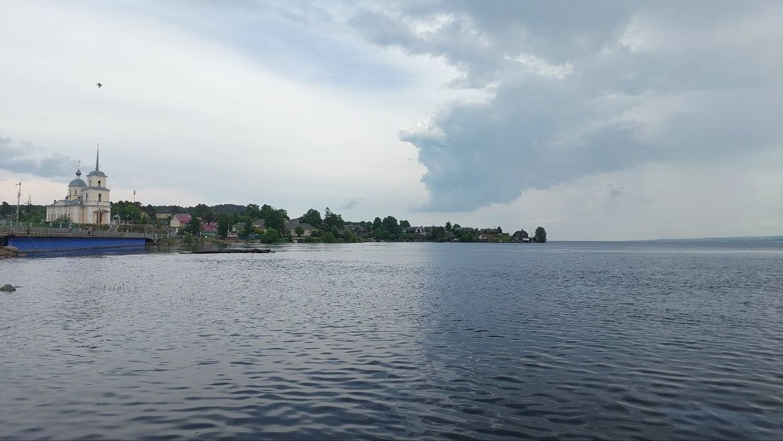 Логмозерский пролив в Соломенном