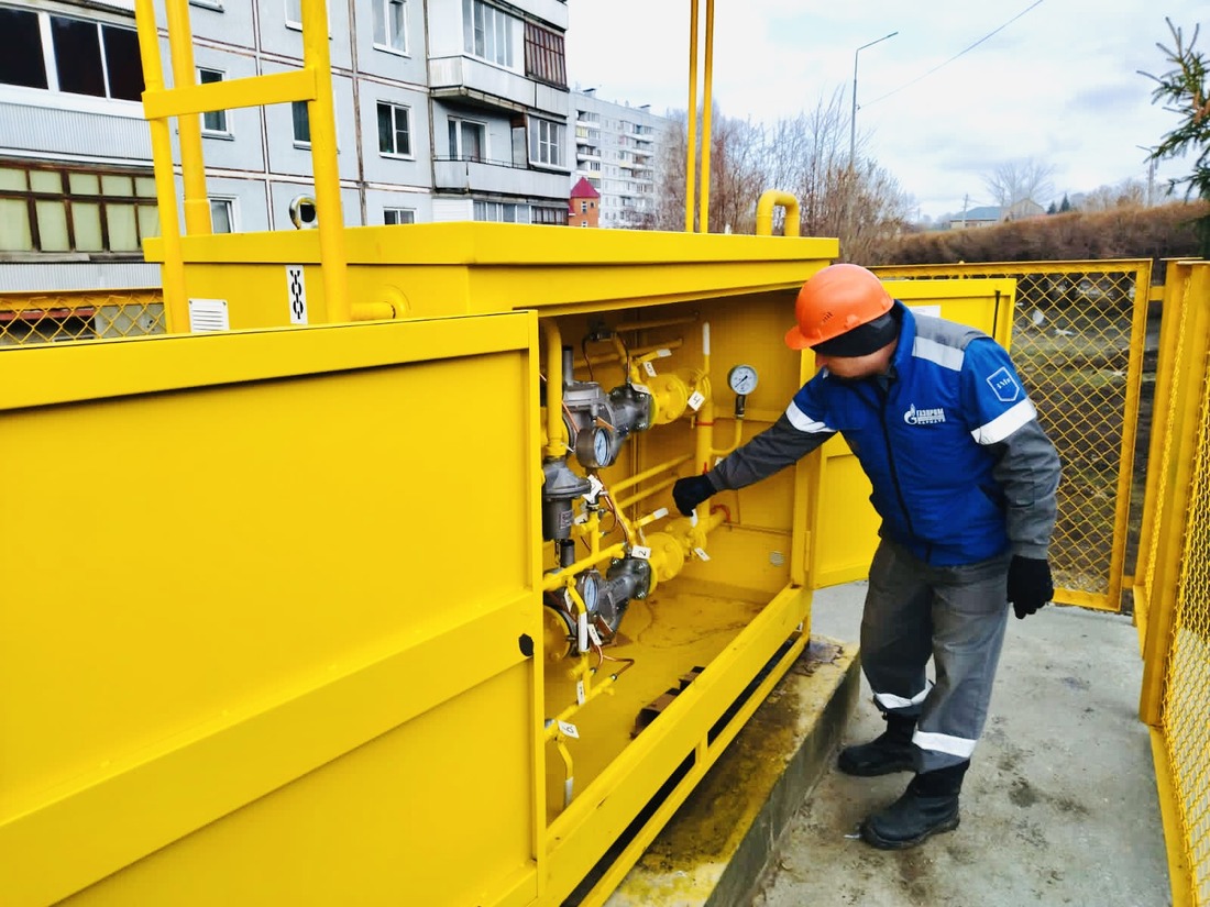 Пункт редуцирования газа в Белокурихе