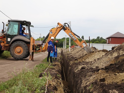 Строительство газопровода