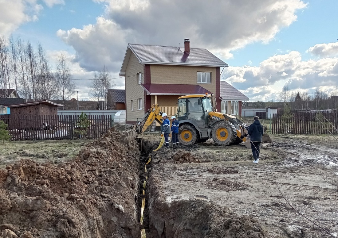 газификация части нового посёлка Васильевское Вологодского района