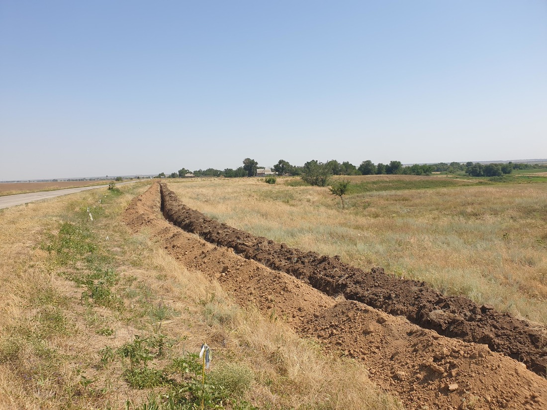 строительство подводящего газопровода к х. Вяжа в Кашарском районе Ростовской области