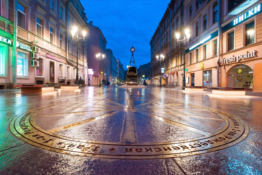 1-я Советская улица в Петербурге после реконструкции