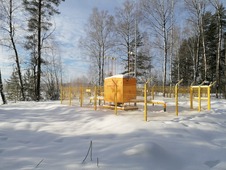 Шкафной распределительный пункт в деревне Шерониха в Заволжском районе Ивановской области