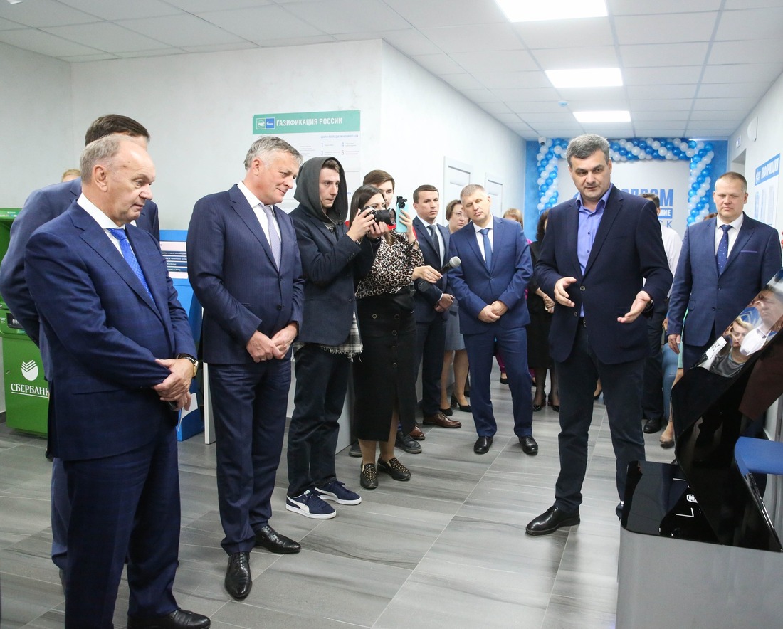 открытие нового Единого клиентского центра Группы «Газпром межрегионгаз» в Черкесске