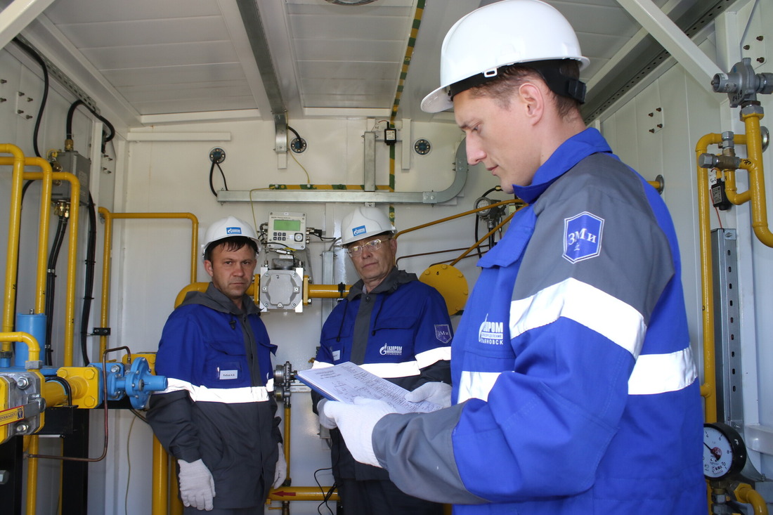 Проверка газового оборудования перед ввод в эксплуатацию внутрипоселкового газопровода в Барышском районе Ульяновской области
