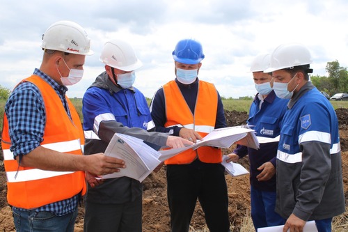 Строительство газопровода в Ульяновской области