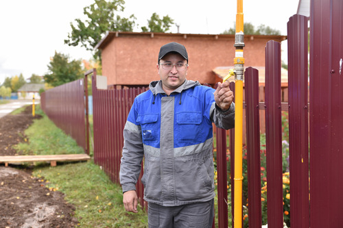 Дом подключаемый к системе газоснабжения по программе догазификации, Куженерский район, д. Шой-Шудумарь, сентябрь 2021 года