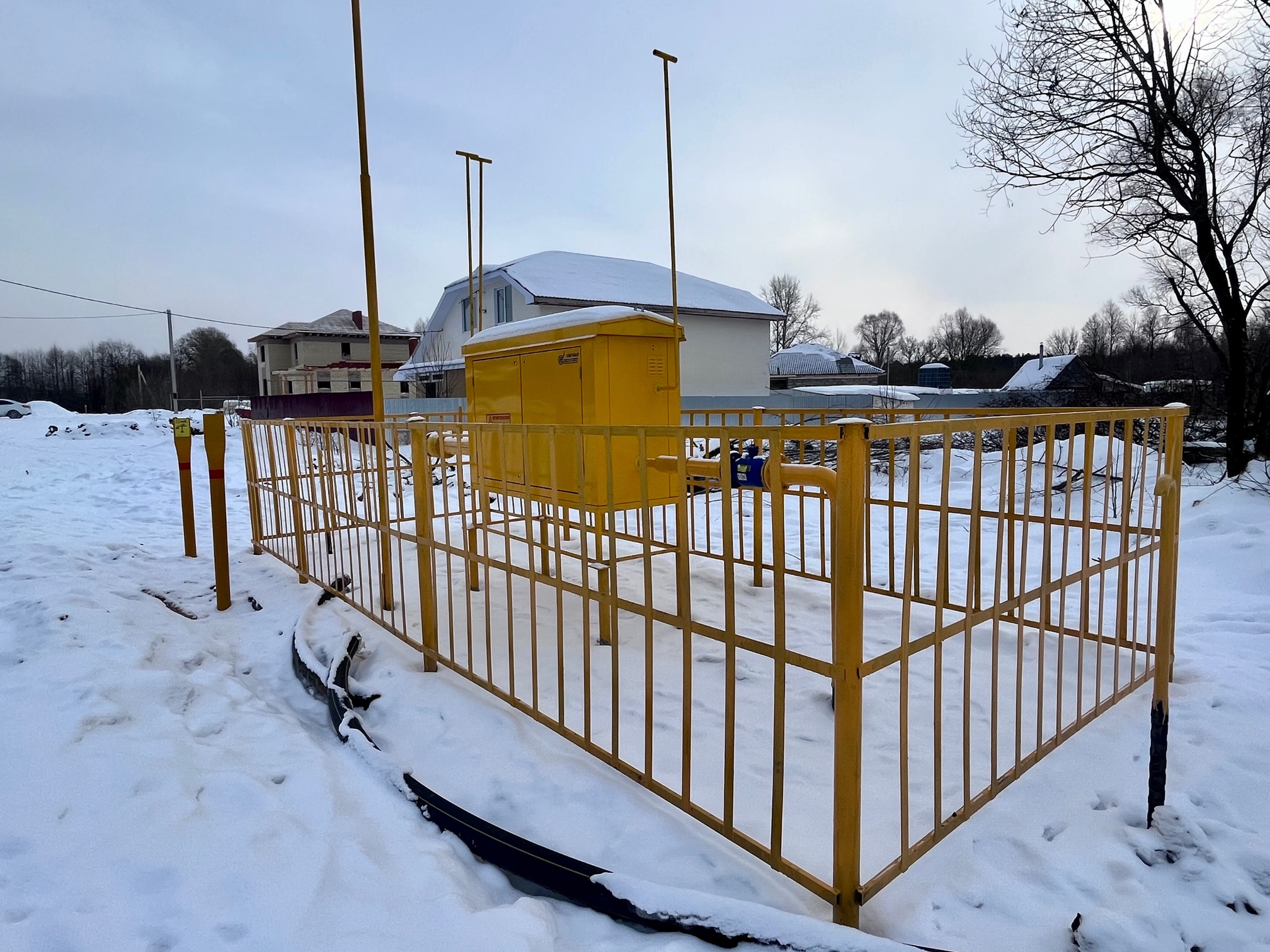 В г. Волжске Республики Марий Эл построены сети для догазификации домовладений многодетных семей