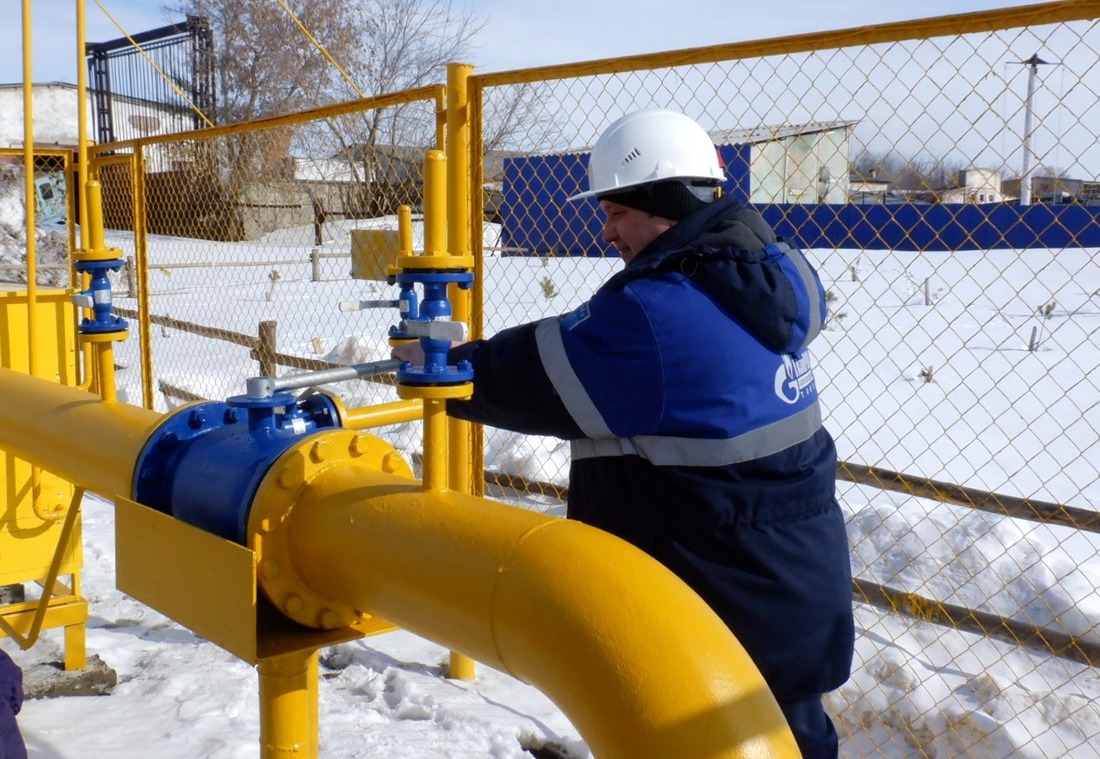 Пуск газа в селе Усть-Луковки