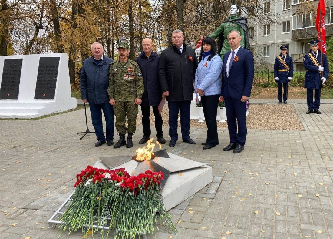 Мемориал с Вечным огнем в Невеле