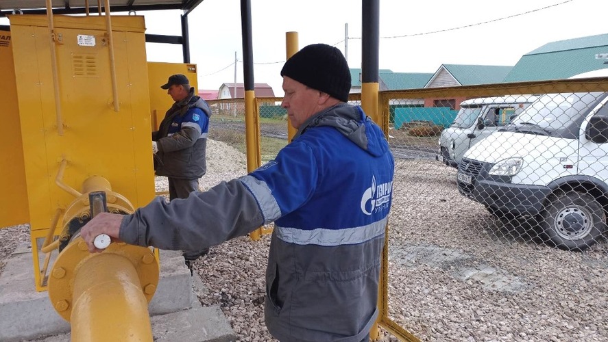 Пункт редуцирования газа в селе Тетюшское