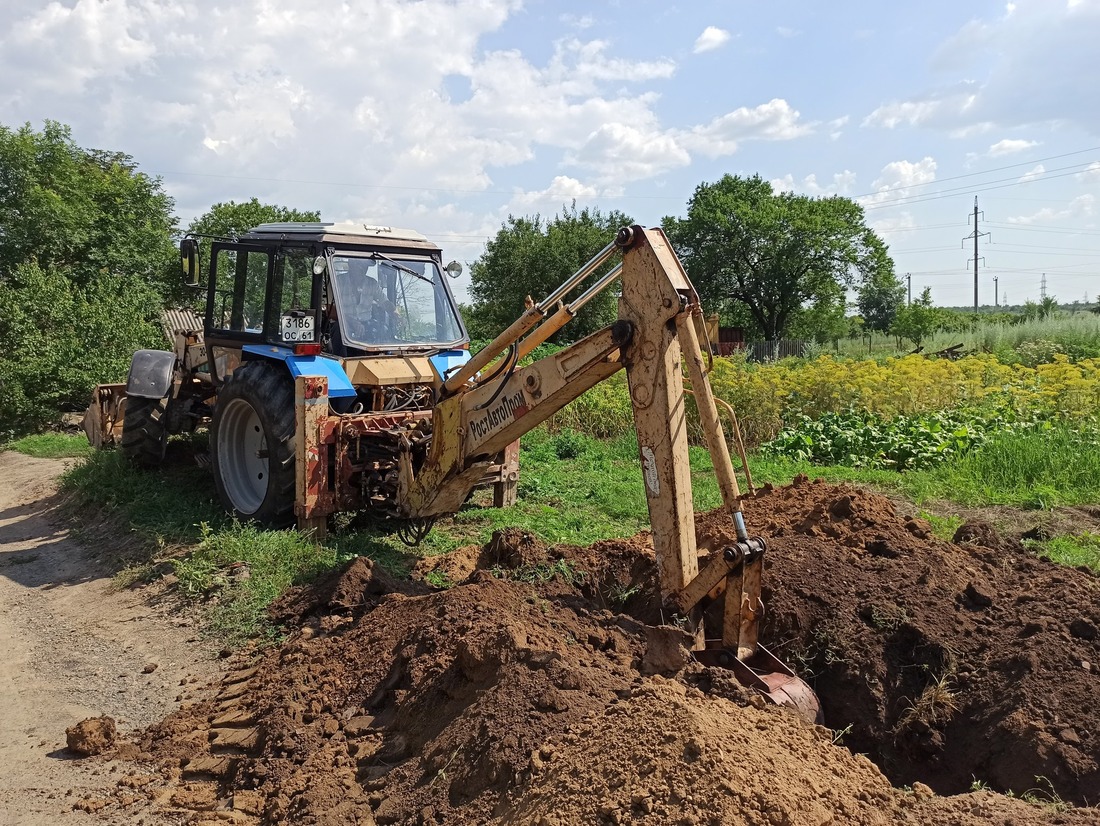 строительство распределительного газопровода в г. Донецке Ростовской области